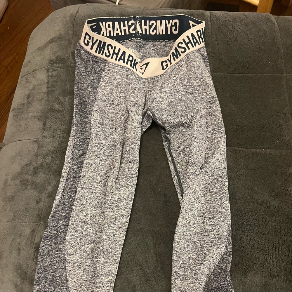 GYMSHARK Flex Legging, Small, Navy Blue